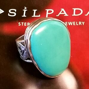 Silpada Sterling Silver Turquoise Ring